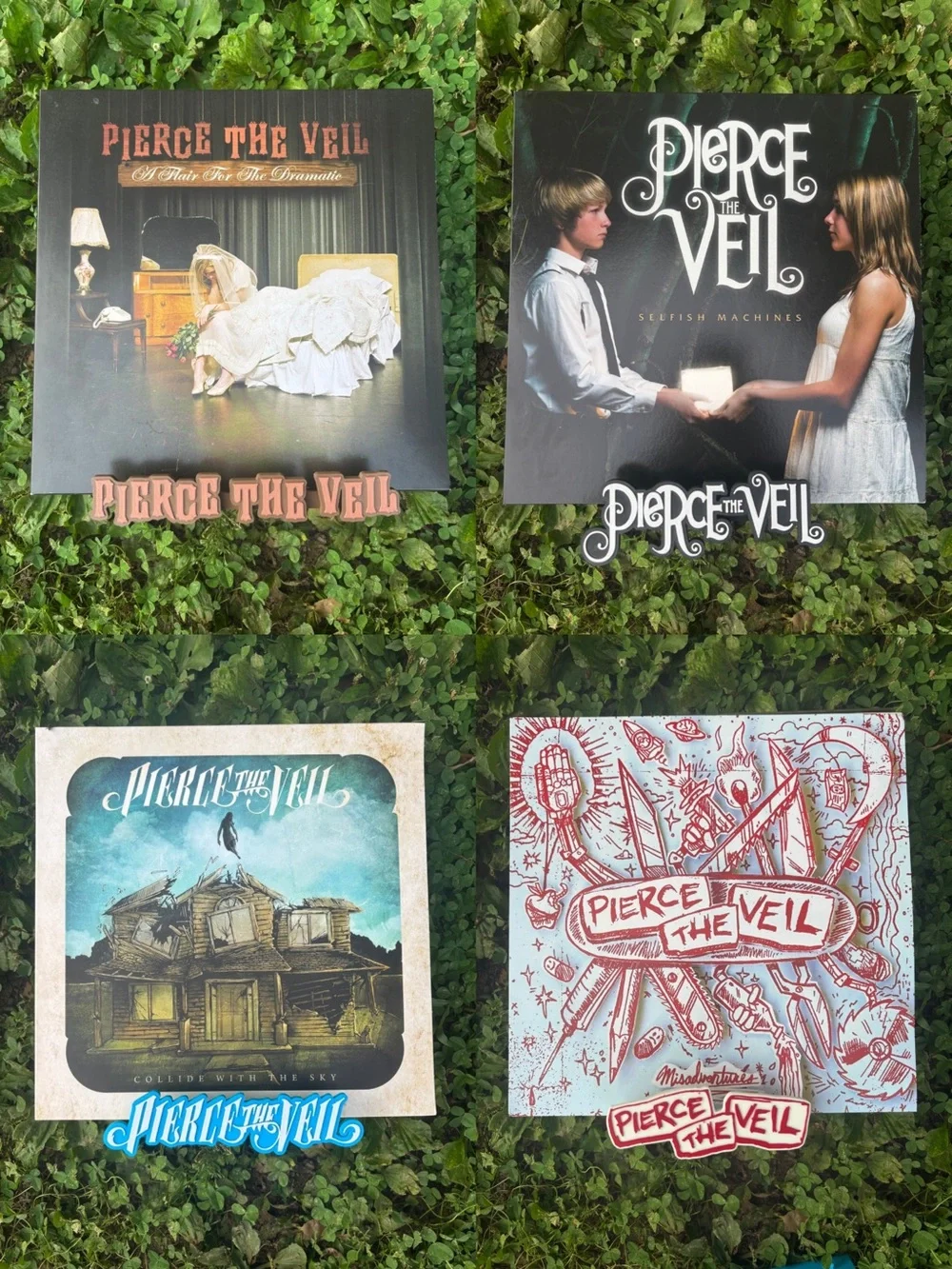 Pierce The Veil Vinyl Shelves (Bundle of 6)